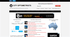 Desktop Screenshot of cityoptometrists.com.au